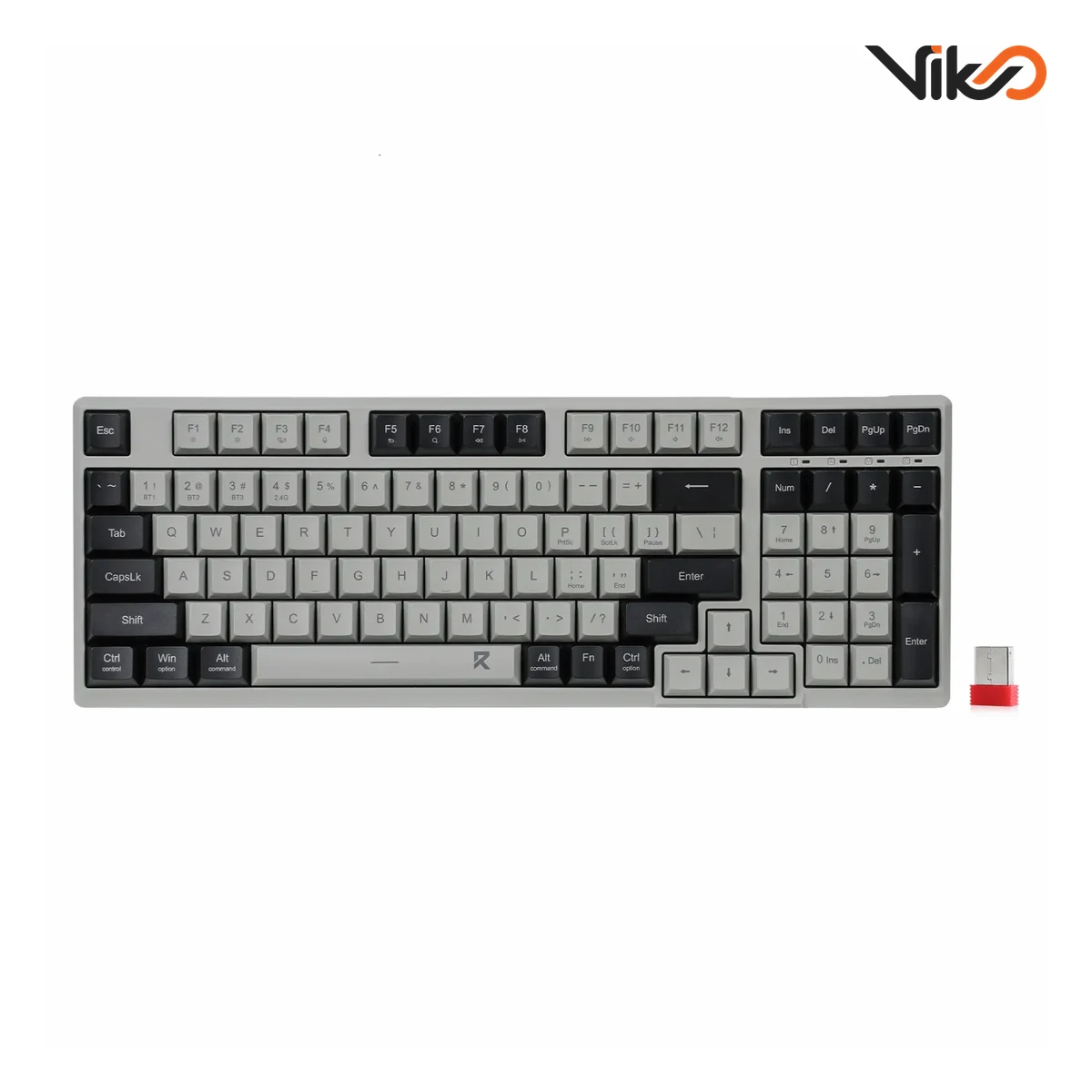 کیبورد بی سیم ردراگون مدل BK7114