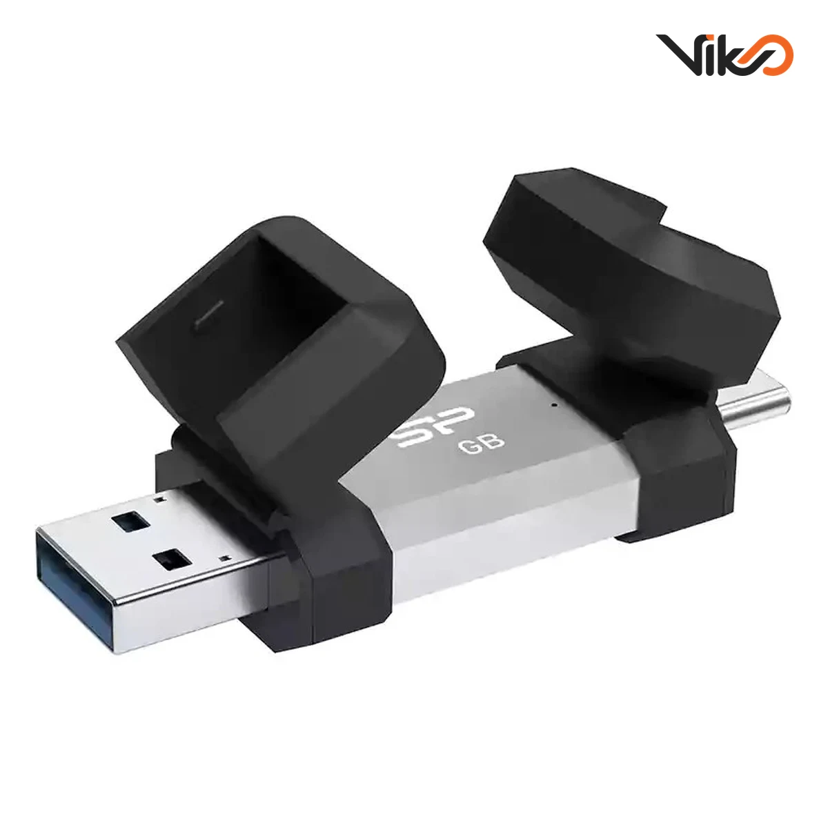 فلش مموری سیلیکون پاور مدل C51 ظرفیت 64 گیگابایت