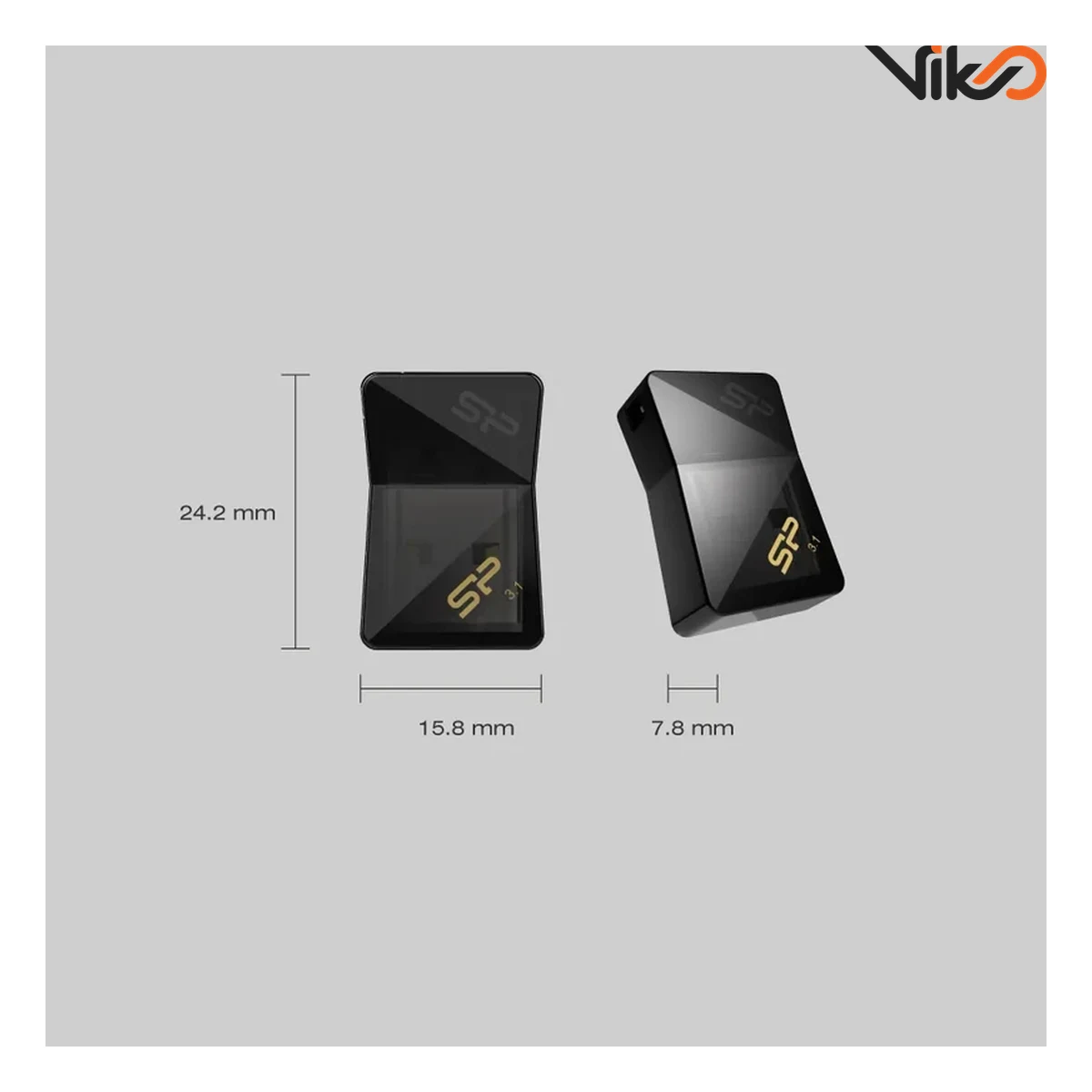 فلش مموری سیلیکون پاور مدل Jewel J08