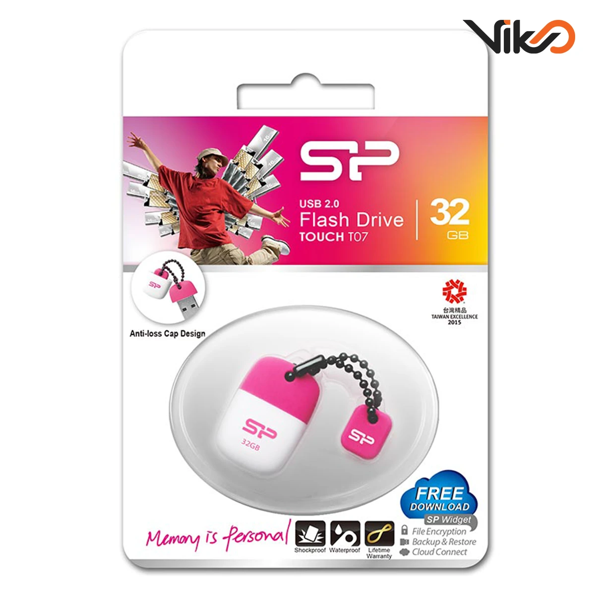 فلش مموری سیلیکون پاور مدل Touch T07