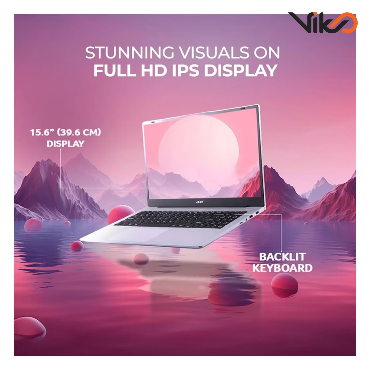 لپ تاپ ایسر 15.6 اینچی مدل Aspire AS15 R7 7730U