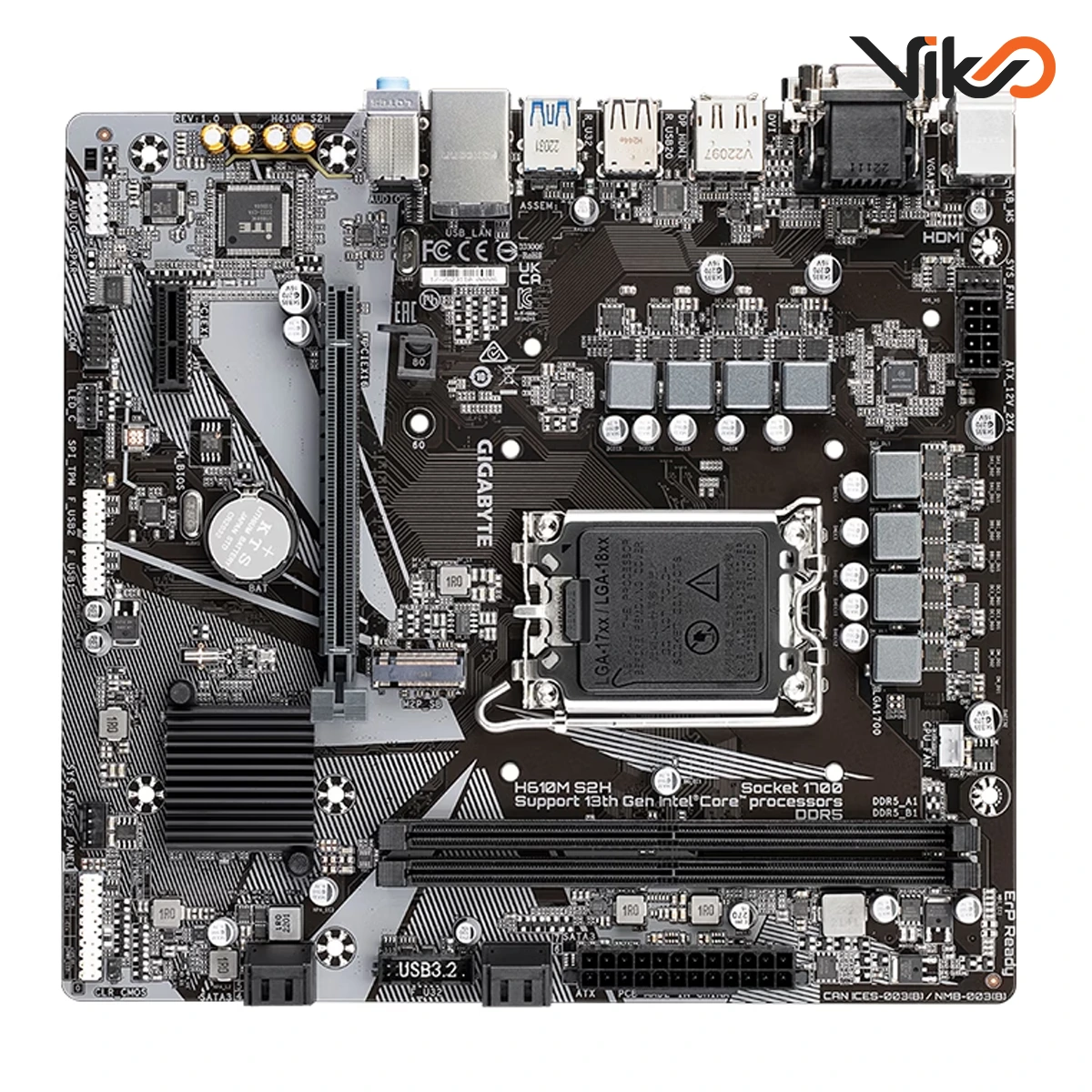 مادربرد گیگابایت مدل H610M S2H (rev. 1.0) D5