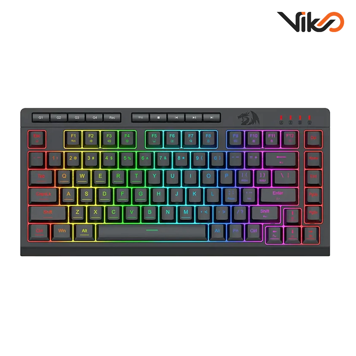 کیبورد بی سیم گیمینگ ردراگون مدل CRESCENT K524 Pro RGB (1)