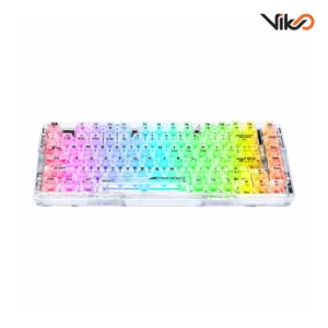 کیبورد بی سیم گیمینگ ردراگون مدل ELF K649 CT RGB white PRO