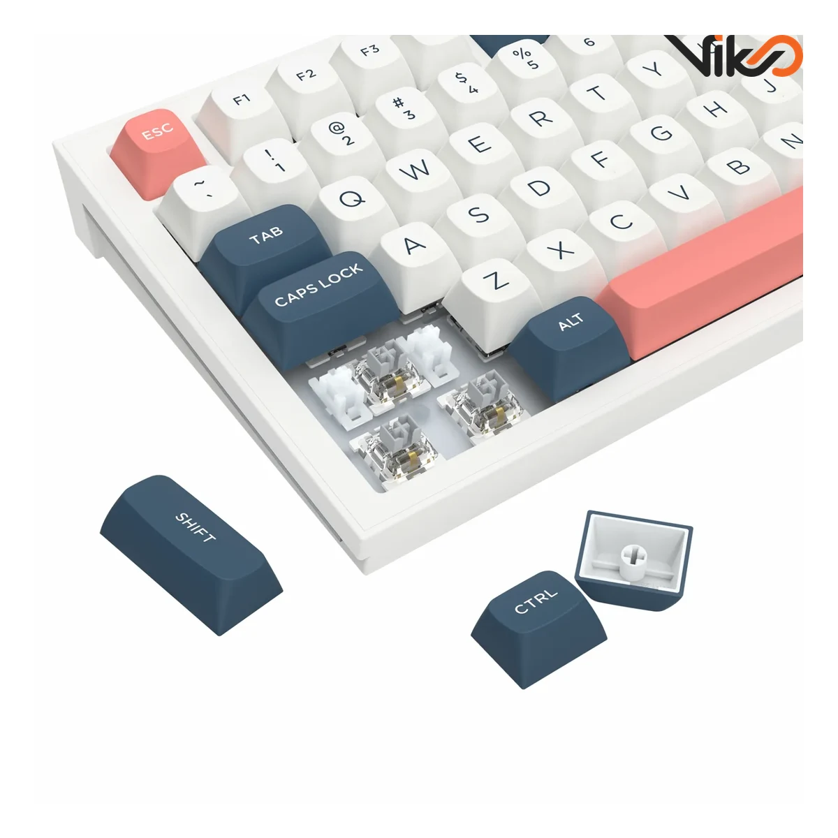 کیبورد بی سیم گیمینگ ردراگون مدل FLAMBERGE K723WBR RGB PRO