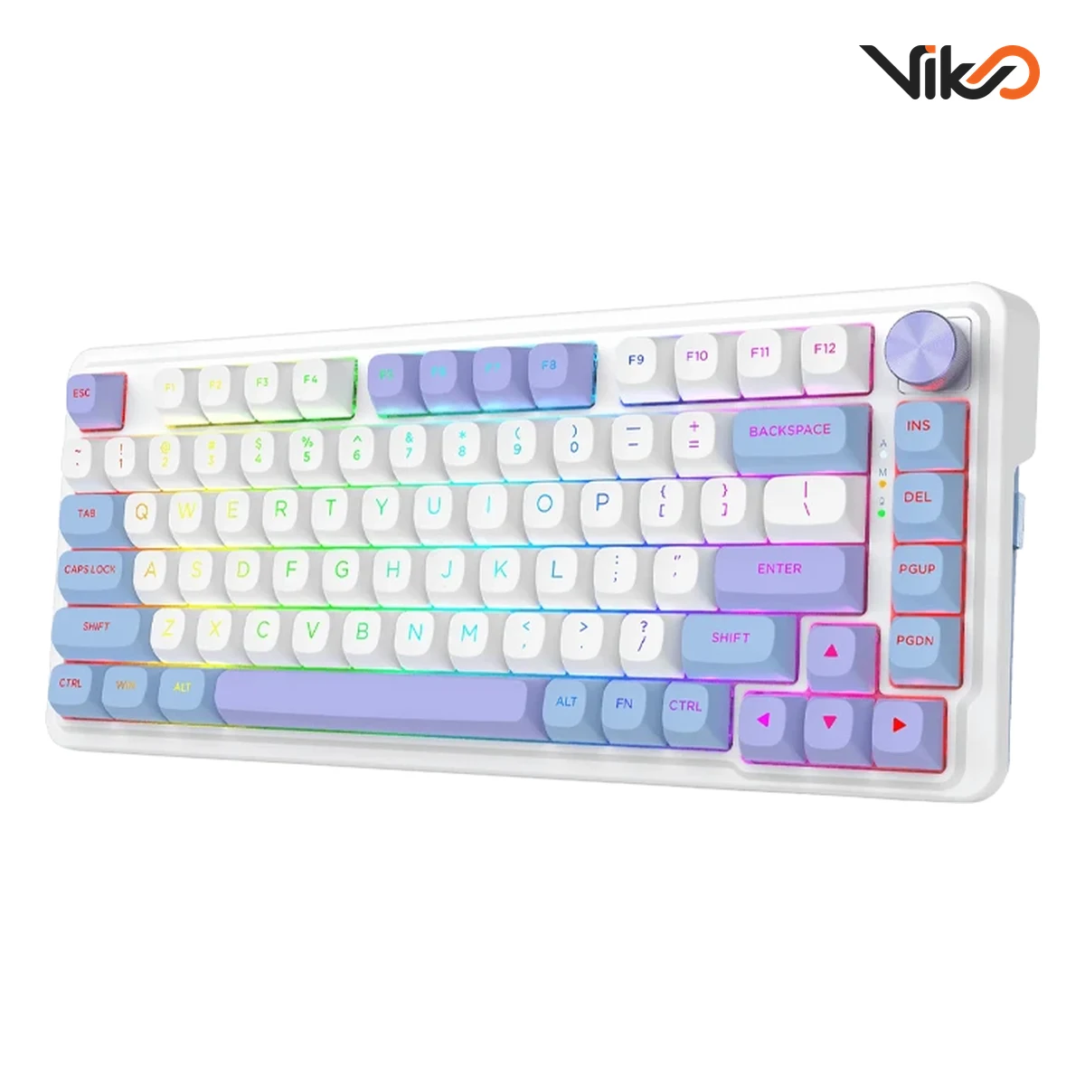 کیبورد بی سیم گیمینگ ردراگون مدل UCAL K673WBP-RGB MAX