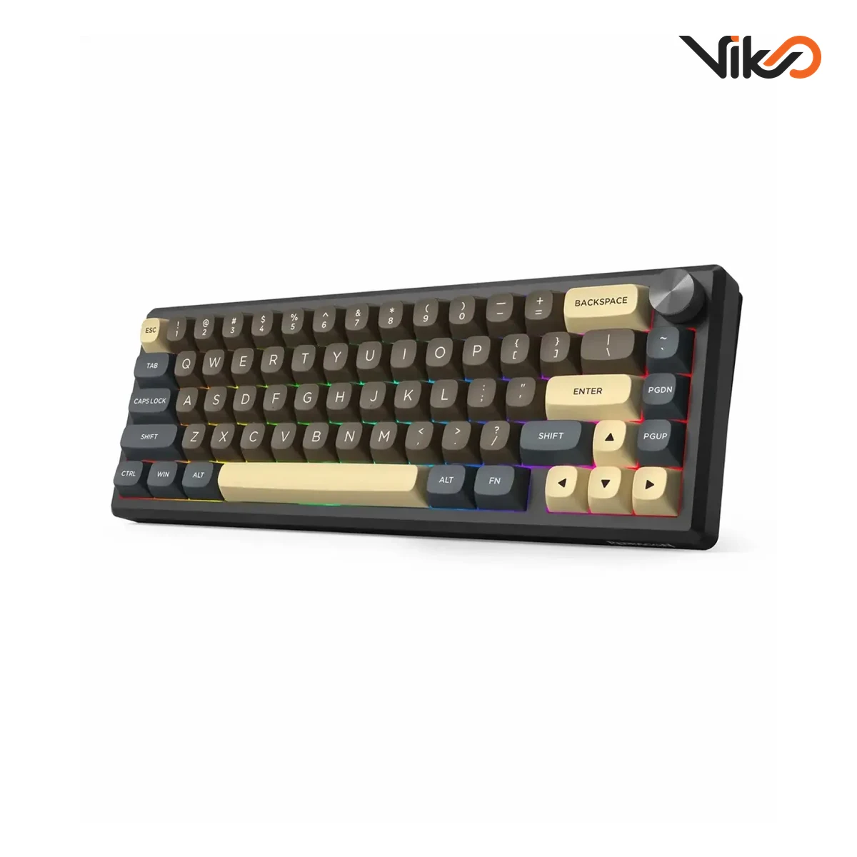 کیبورد بی سیم گیمینگ ردراگون مدل URANUS K727CGY RGB PRO