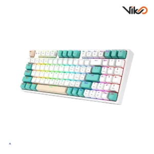 کیبورد بی سیم گیمینگ ردراگون مدل VEIGAR K643 WGC RGB PRO