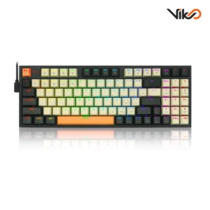 کیبورد بی سیم گیمینگ ردراگون مدل VEIGAR K643 WGC RGB PRO Black