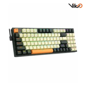 کیبورد بی سیم گیمینگ ردراگون مدل VEIGAR K643 WGC RGB PRO Black