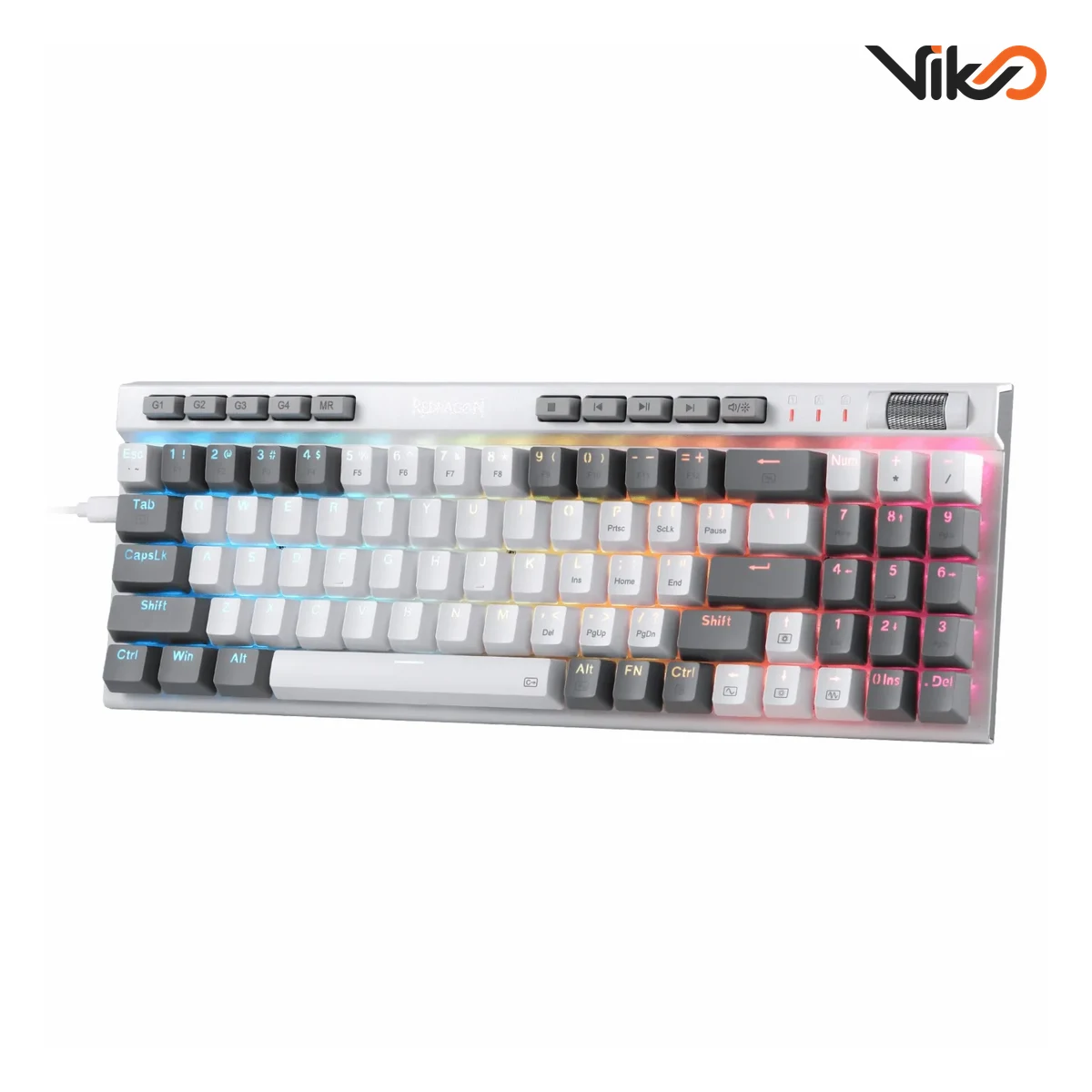 کیبورد گیمینگ ردراگون مدل K655 WG RGB