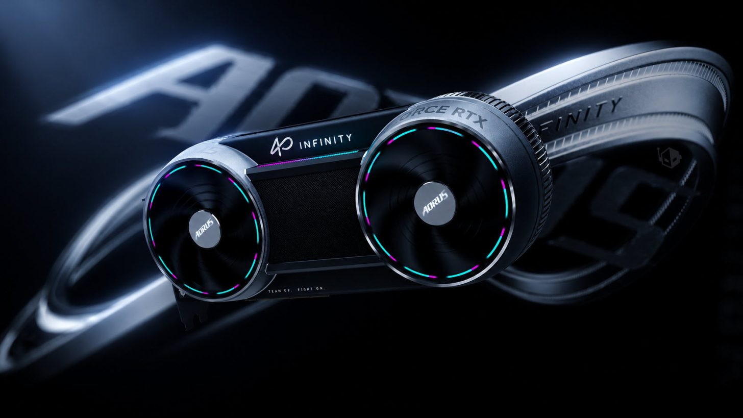 AORUS RTX 5090 Infinity از راه رسید؛ طراحی متفاوت با خنک‌کننده Hyperburst