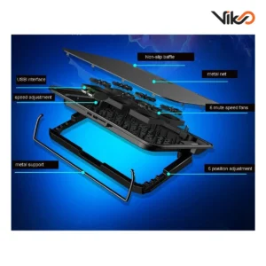 پایه خنک کننده لپ تاپ آیس کورل مدل A9