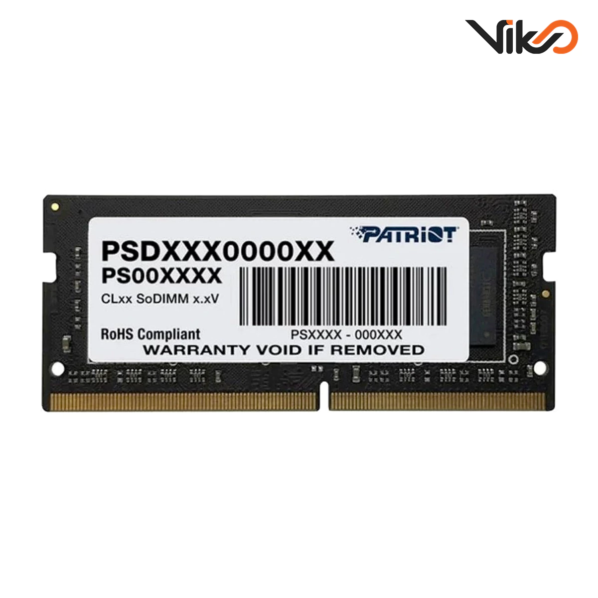 رم لپ تاپ DDR5 تک کاناله 4800 مگاهرتز CL40 پاتریوت مدل Signature Line ظرفیت 16 گیگابایت (1)