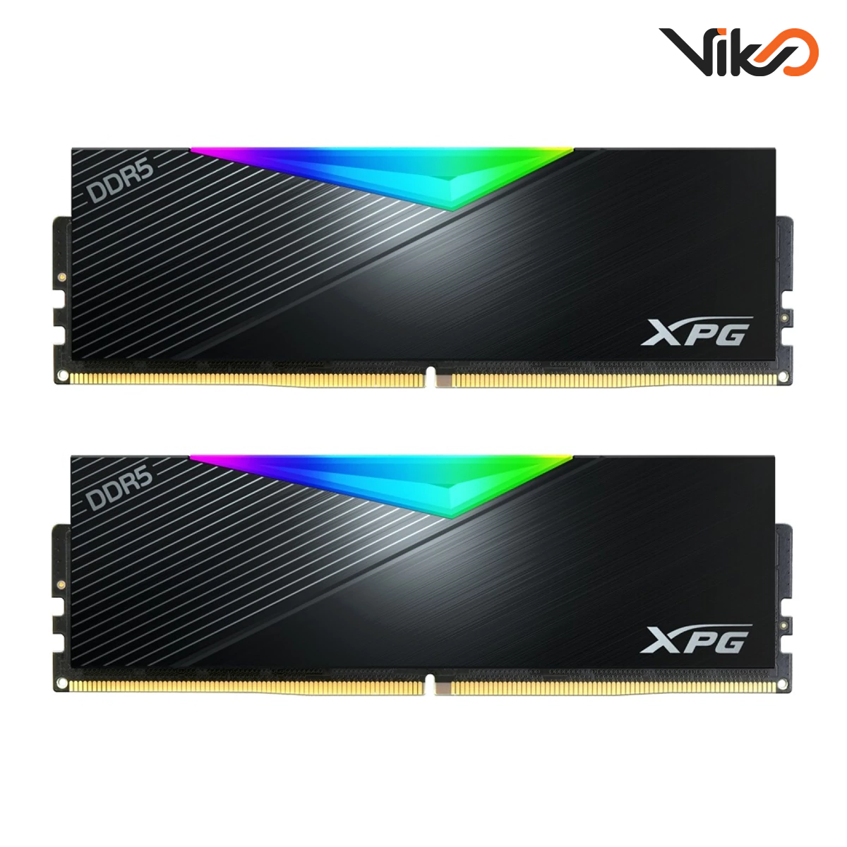 رم کامپیوتر DDR5 دو کاناله 6400 مگاهرتز CL32 ای دیتا مدل XPG LANCER RGB ظرفیت 32 گیگابایت (1)