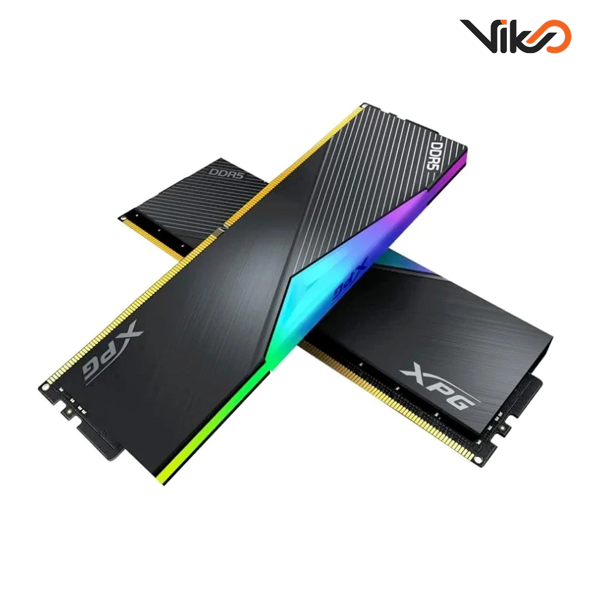 رم کامپیوتر DDR5 دو کاناله 6400 مگاهرتز CL32 ای دیتا مدل XPG LANCER RGB ظرفیت 32 گیگابایت (2)