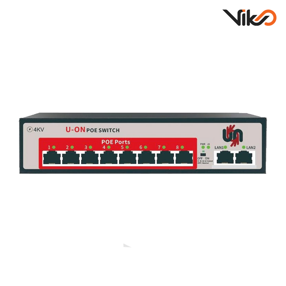 سوئیچ U-ON مدل POE208D