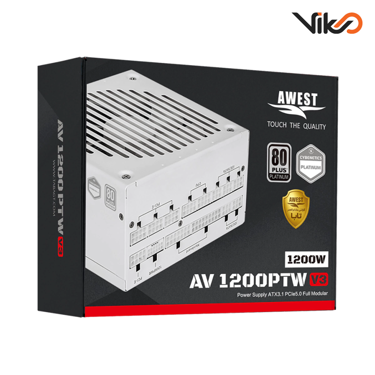 منبع تغذیه کامپیوتر اوست مدل AV1200-PTW V3 (2)