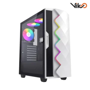 کیس گیم مکس مدل Diamond CP White (1)
