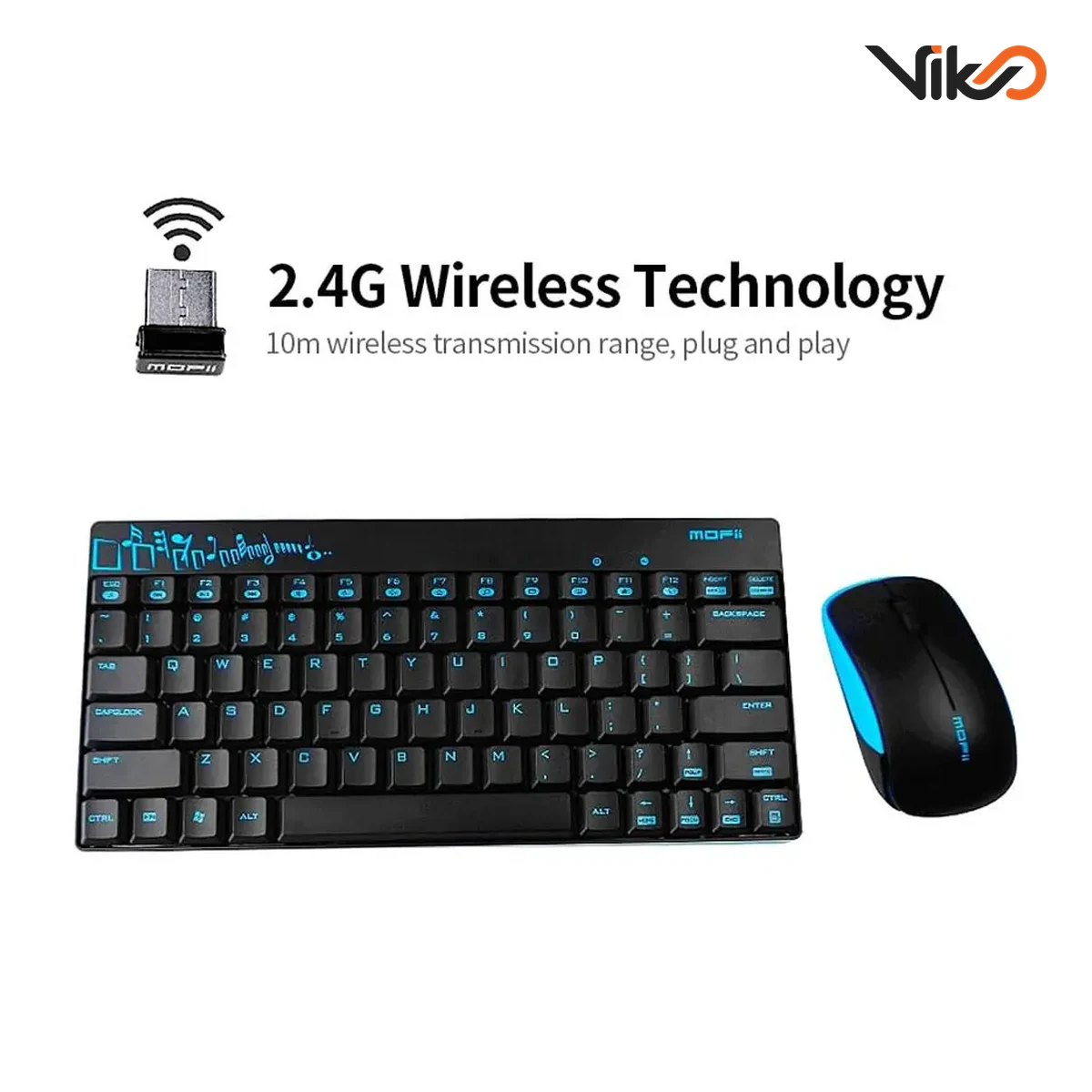 کیبورد و ماوس بی سیم مافی مدل X210