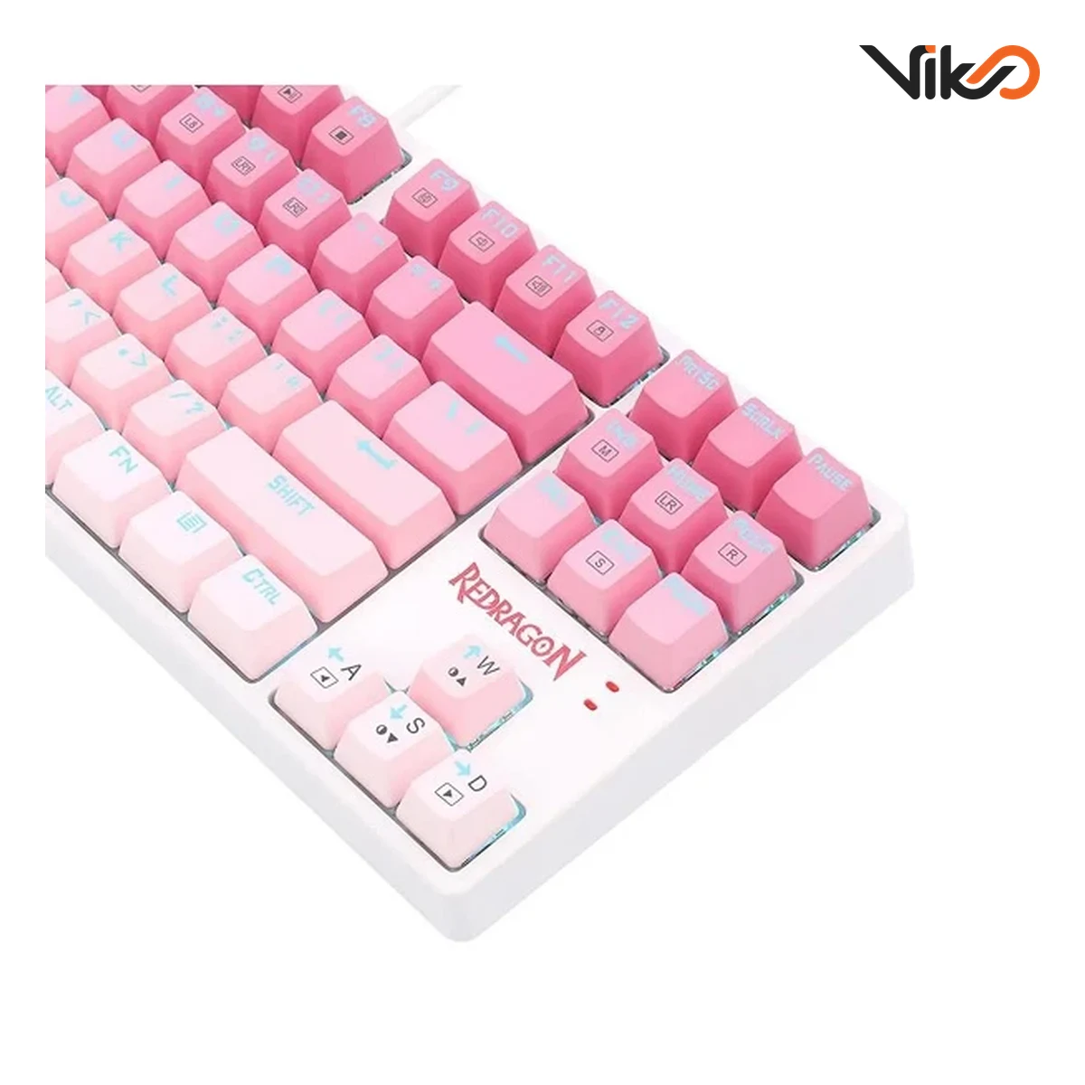 کیبورد گیمینگ ردراگون CASS K645 W-GB RGB