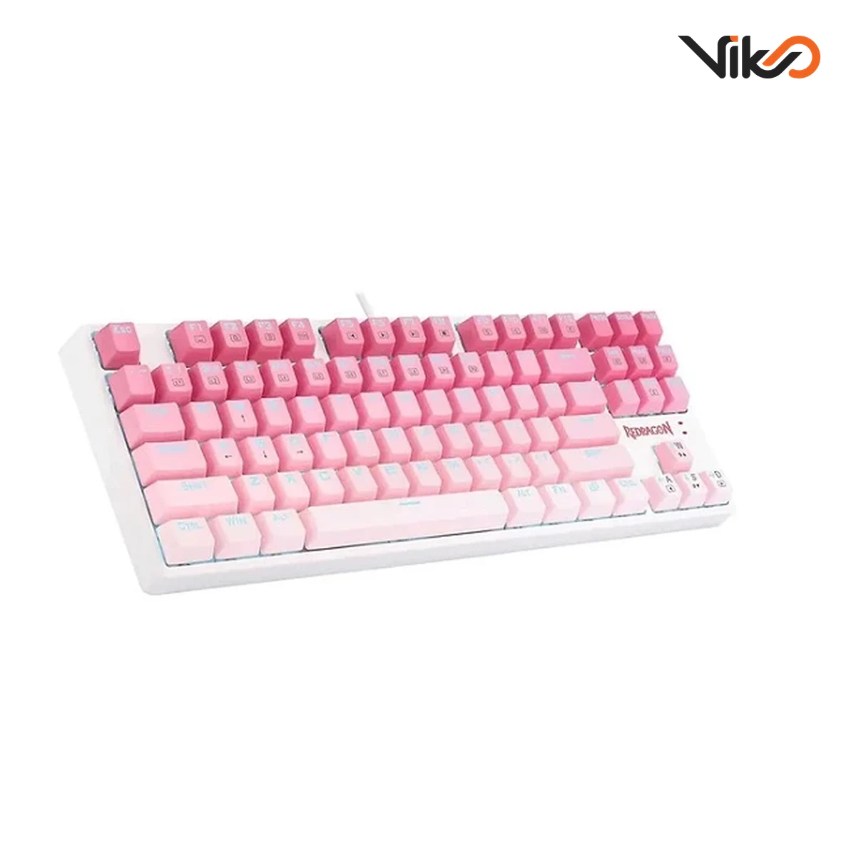 کیبورد گیمینگ ردراگون CASS K645 W-GB RGB