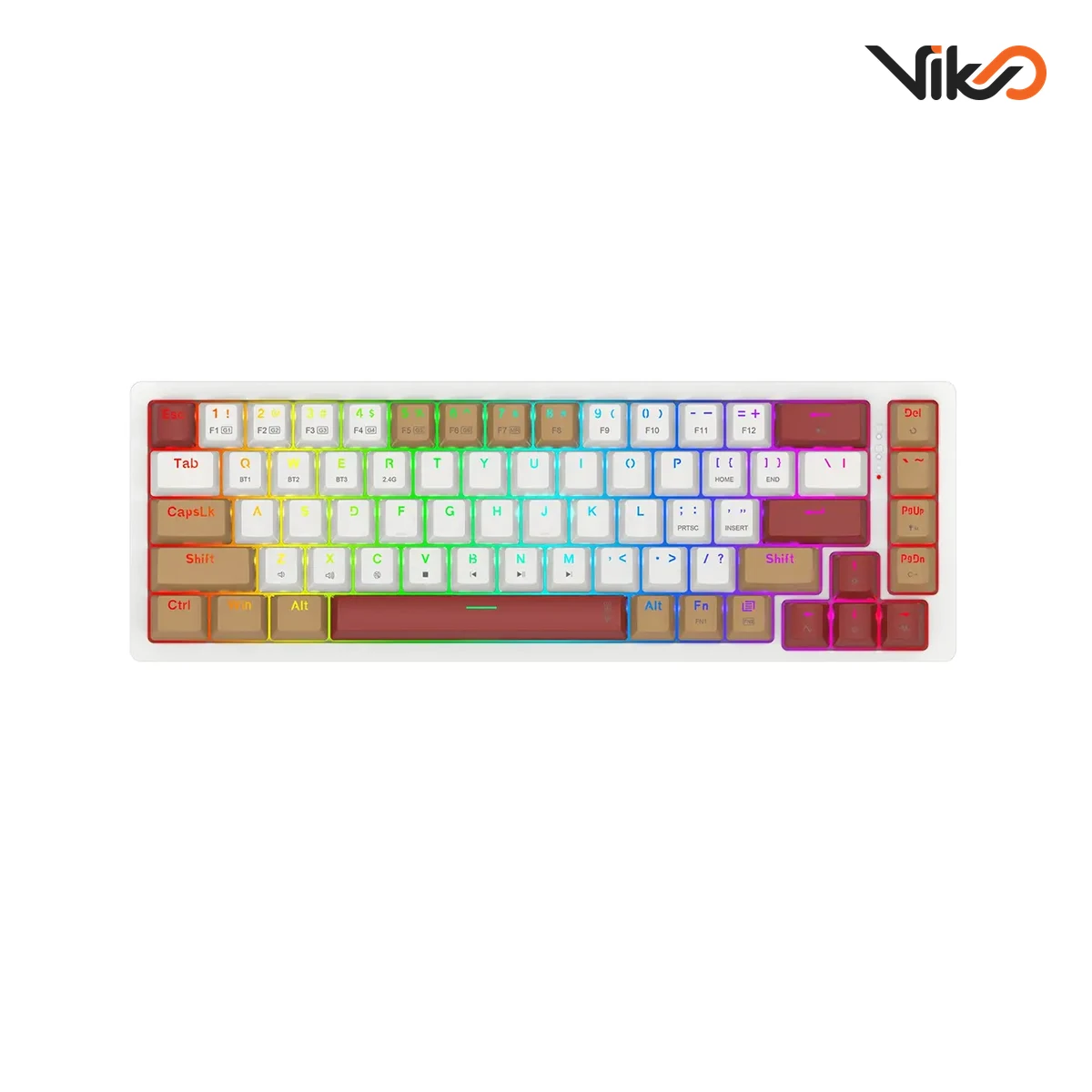 کیبورد بی سیم گیمینگ ردراگون Rammus K677 WLR Pro