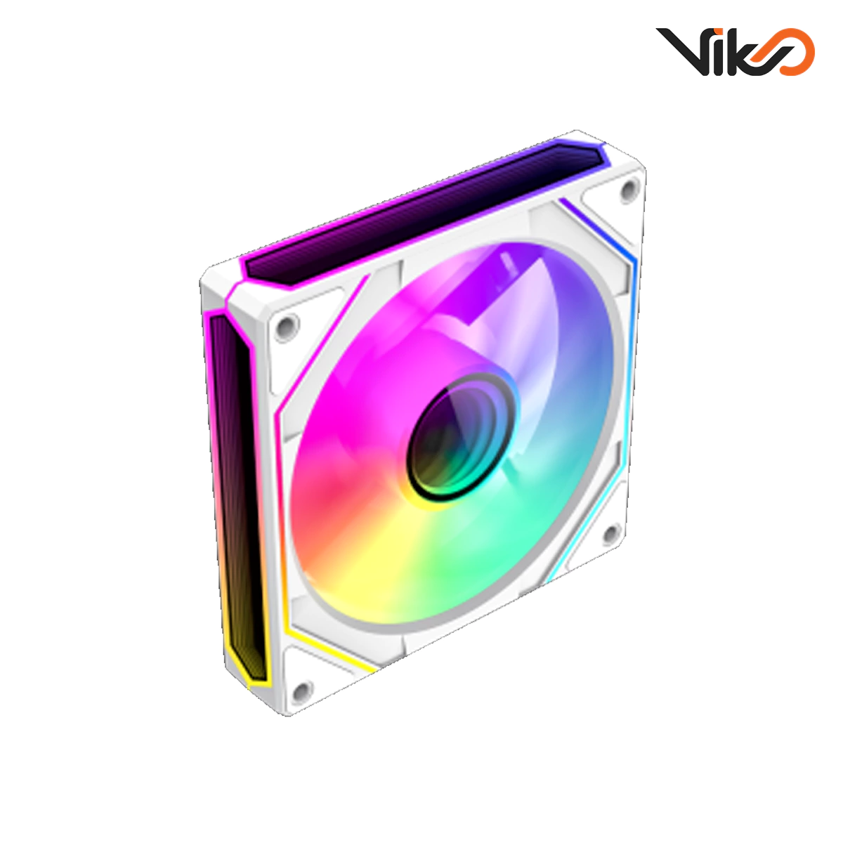 فن کیس گیم مکس مدل FN12A-S8I-R White (3)