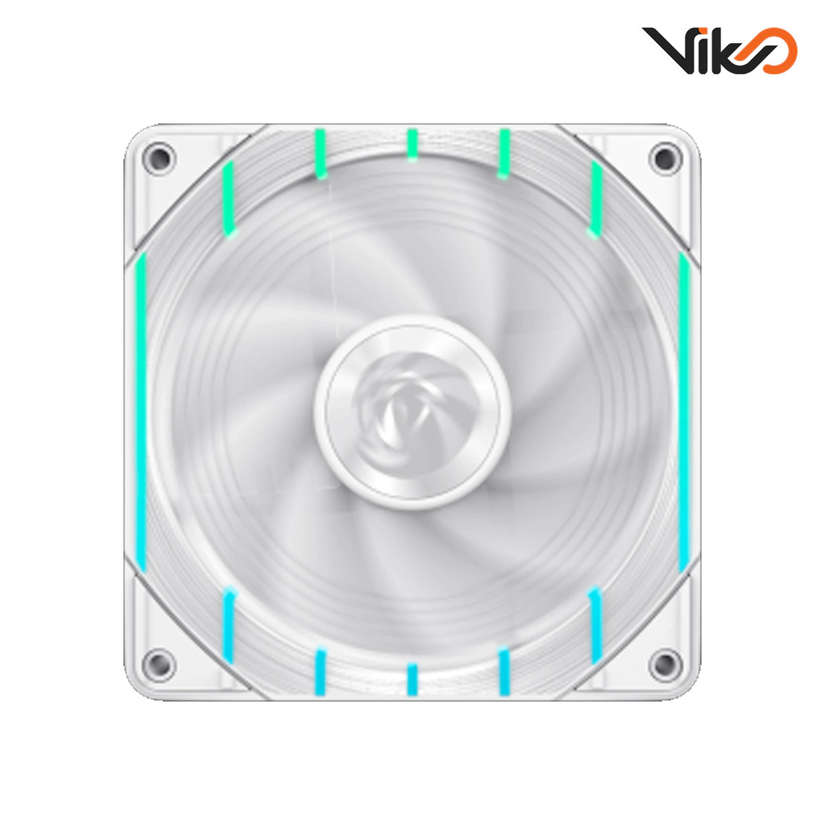 فن کیس گیم مکس مدل TORNADO T12 ARGB-R White (2)