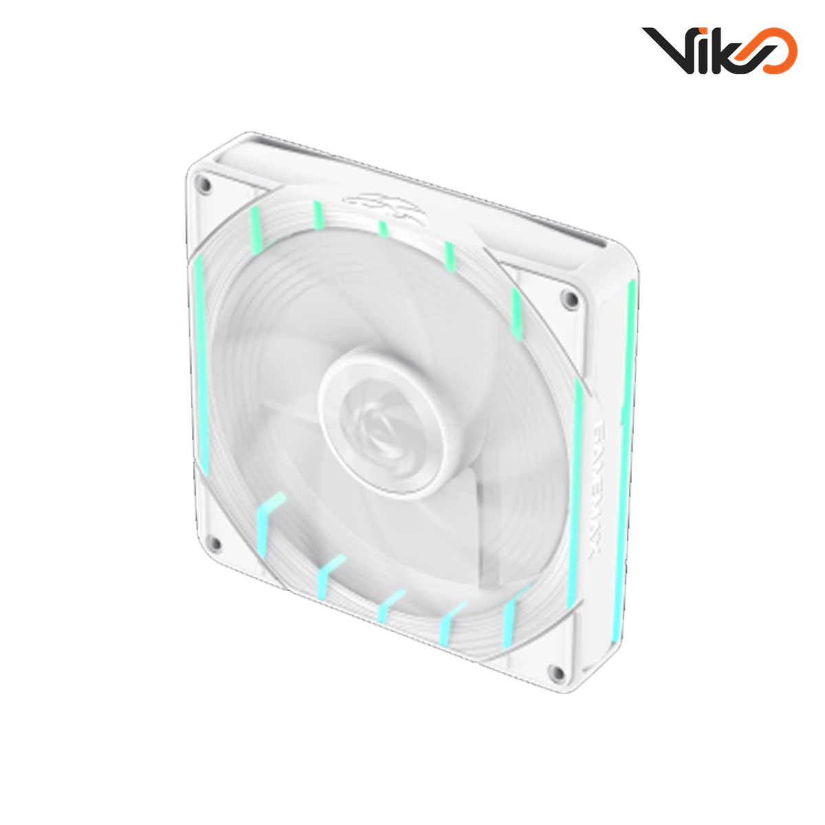 فن کیس گیم مکس مدل TORNADO T14 ARGB-R White (2)