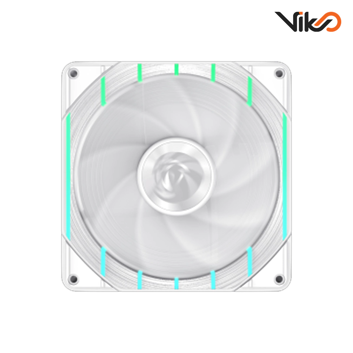 فن کیس گیم مکس مدل TORNADO T14 ARGB White (1)