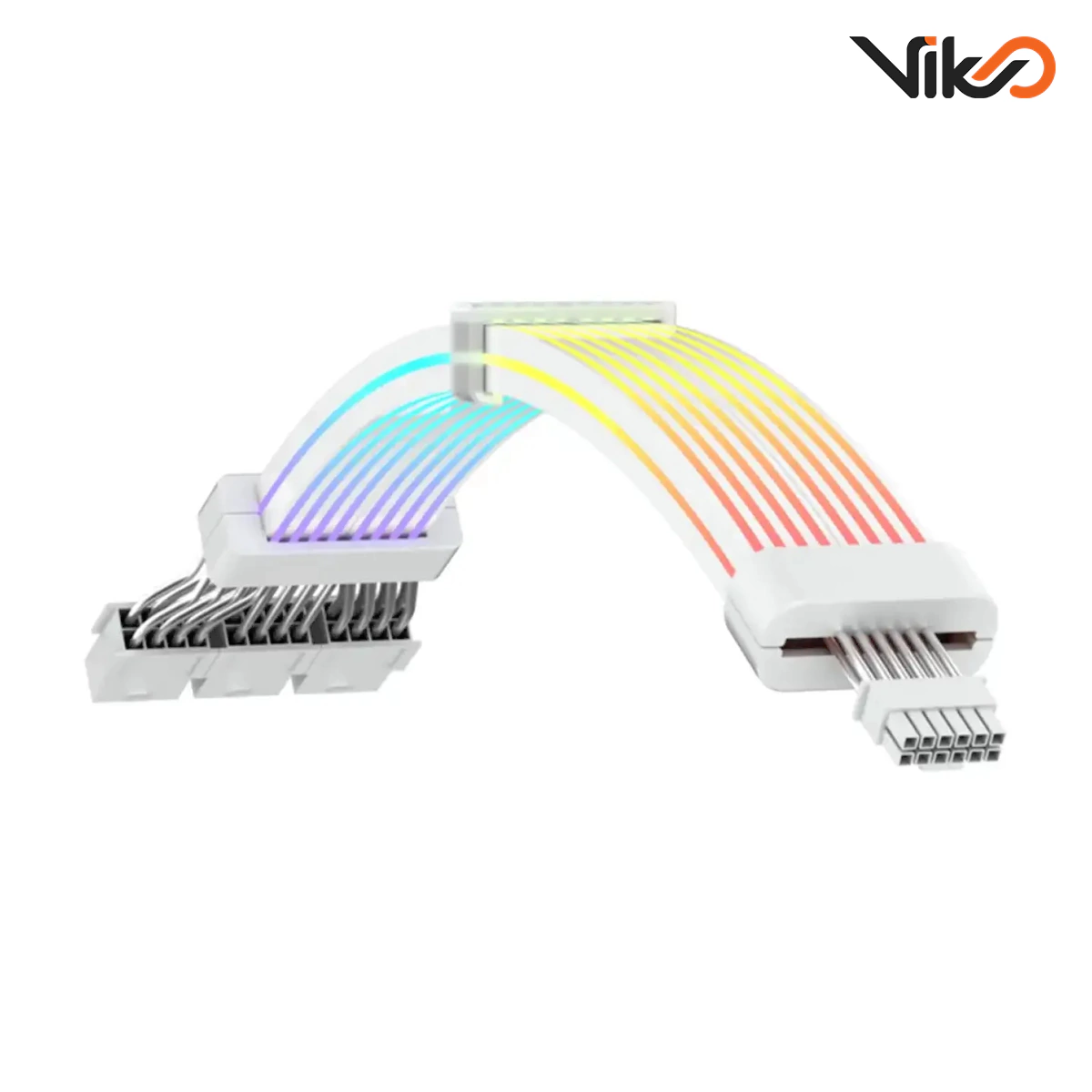 کابل اسلیو گیم مکس مدل 12VHPWR White (2)