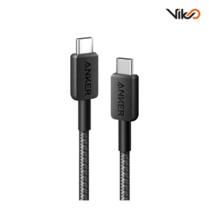کابل شارژ USB-C به USB-C انکر مدل A81F6 طول 1.8 متر