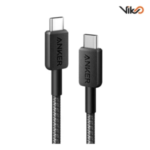 کابل شارژ USB-C به USB-C انکر مدل A81F5 طول 0.9 متر