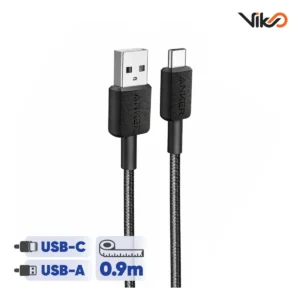 کابل شارژ USB-C به USB-A انکر مدل A81H5 طول 0.9 متر