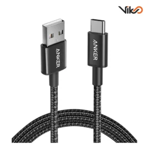 کابل شارژ USB-C به USB-A انکر مدل A8173 طول 1.8 متر