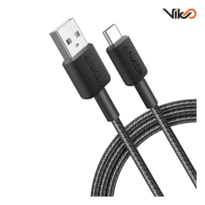 کابل شارژ USB-C به USB-A انکر مدل A81H5 طول 0.9 متر