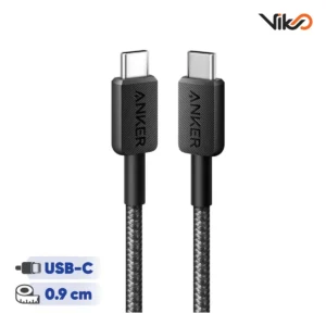 کابل شارژ USB-C به USB-C انکر مدل A81F5 طول 0.9 متر