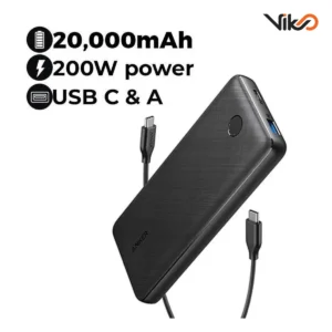 پاور بانک انکر مدل A1268 ظرفیت 20000 میلی آمپر ساعت