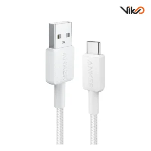 کابل شارژ USB-C به USB-A انکر مدل A81H5 طول 0.9 متر