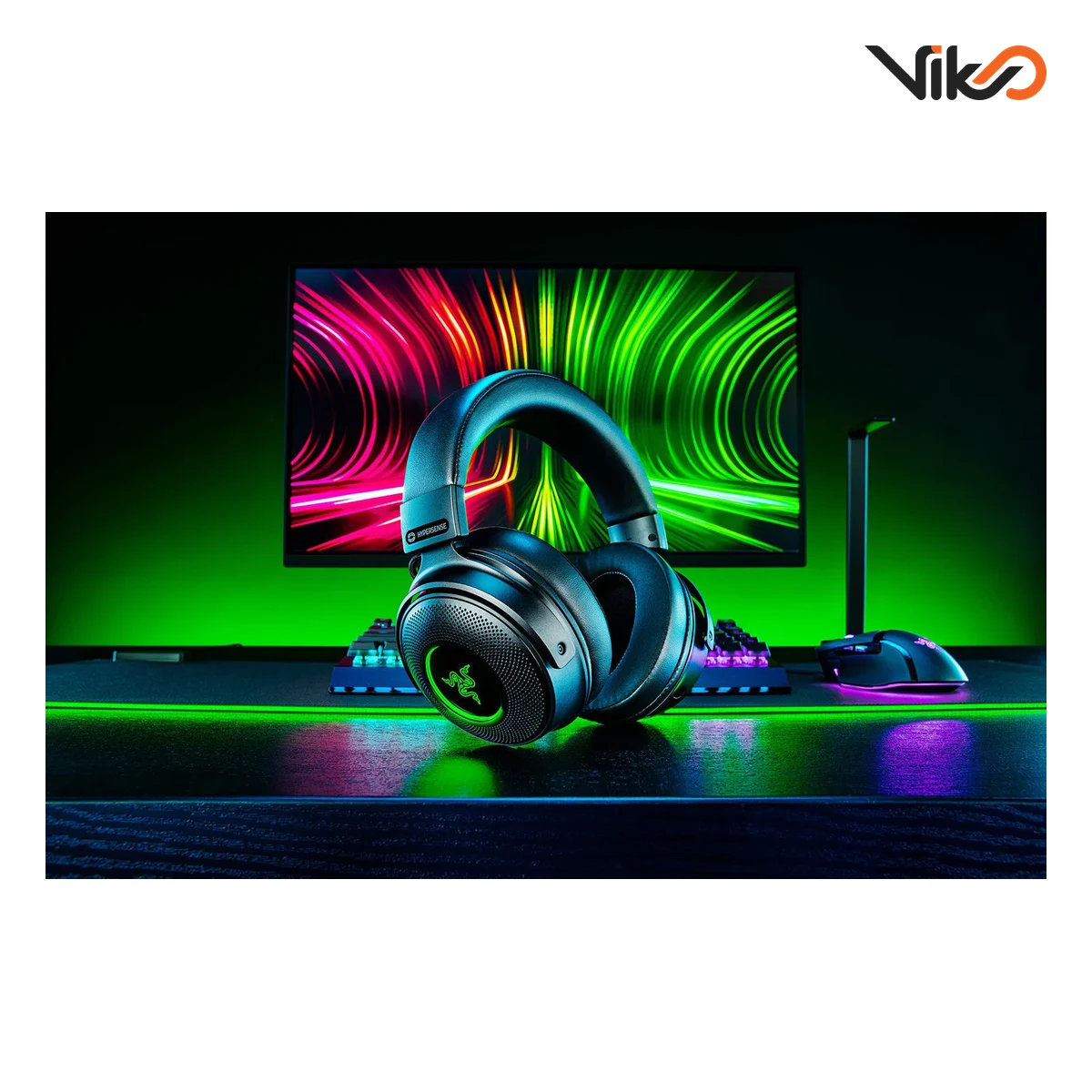 هدست بی سیم ریزر مدل Kraken V3 Pro