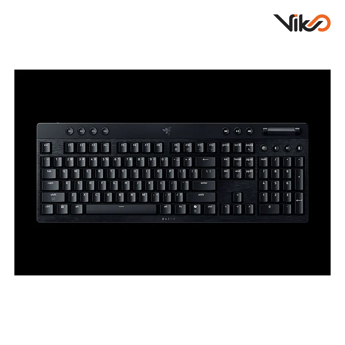 کیبورد گیمینگ ریزر مدل Blackwidow V4 LOW PROFILE HYPERSPEED