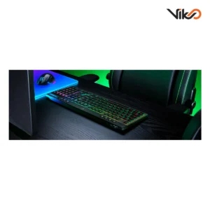کیبورد گیمینگ ریزر مدل Blackwidow V4 LOW PROFILE HYPERSPEED