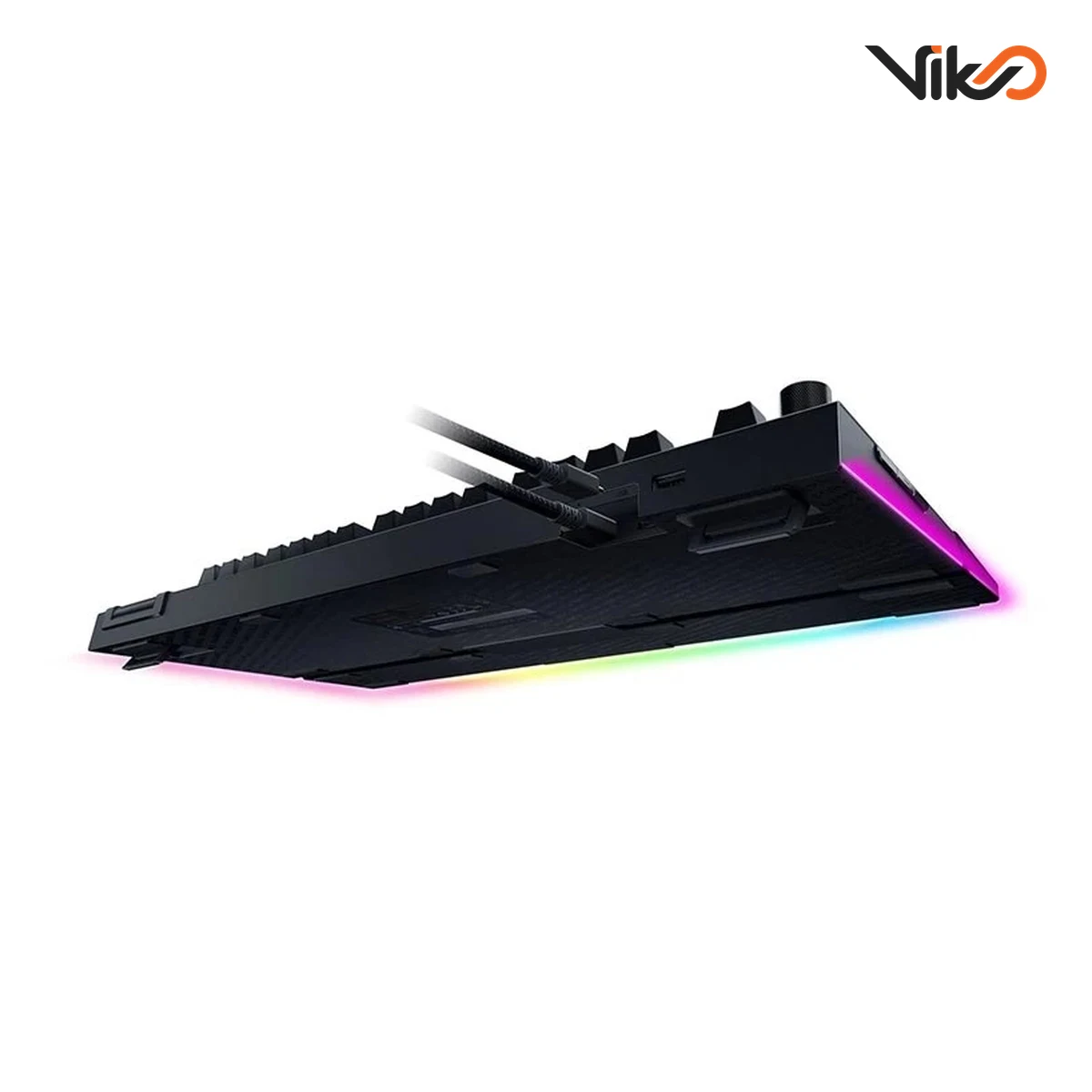 کیبورد گیمینگ ریزر مدل Blackwidow V4 Pro Yellow Switch