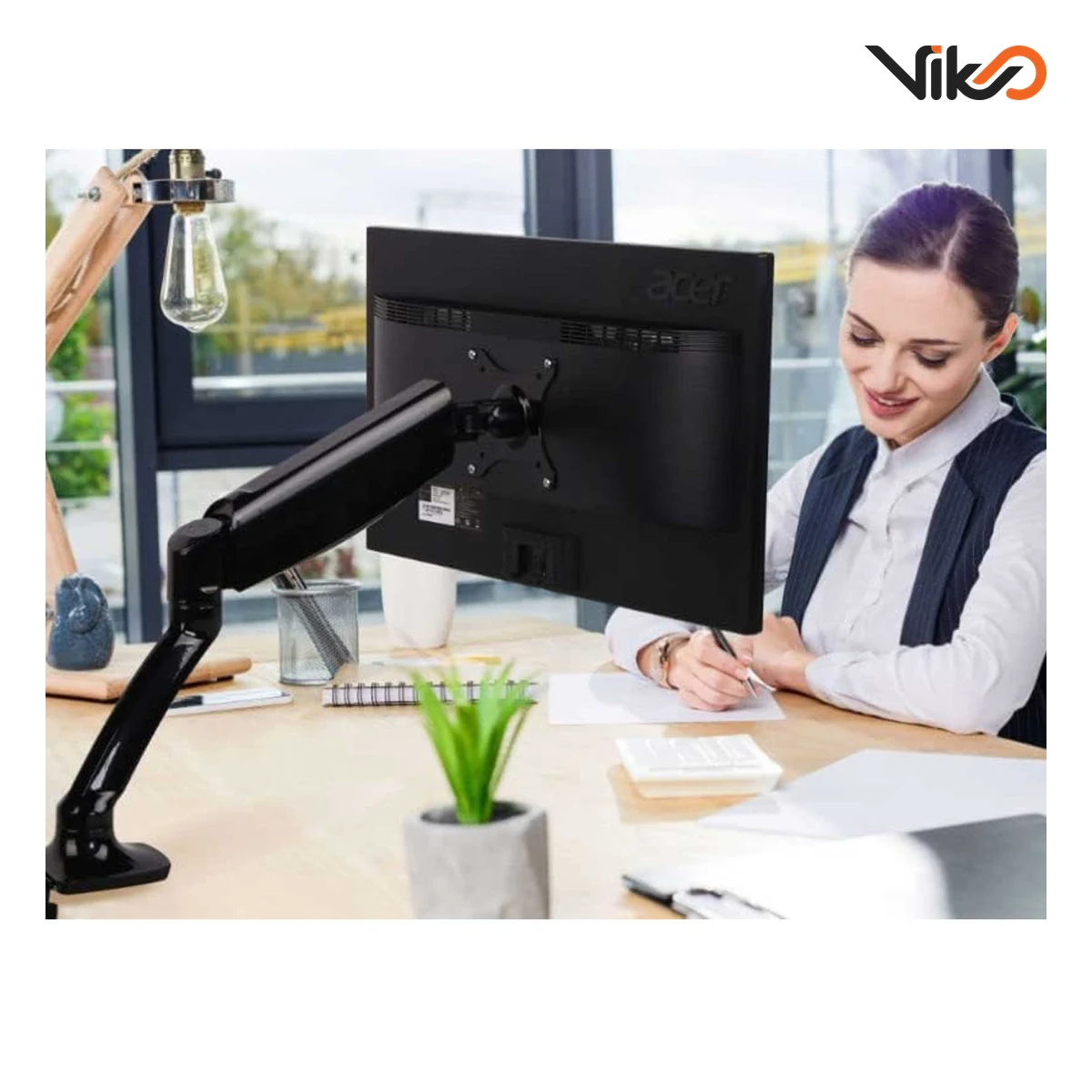 پایه رومیزی مانیتور ارگو مدل WLA001