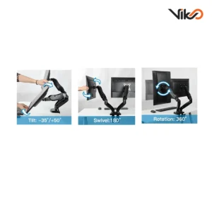پایه رومیزی مانیتور ارگو مدل WLA004