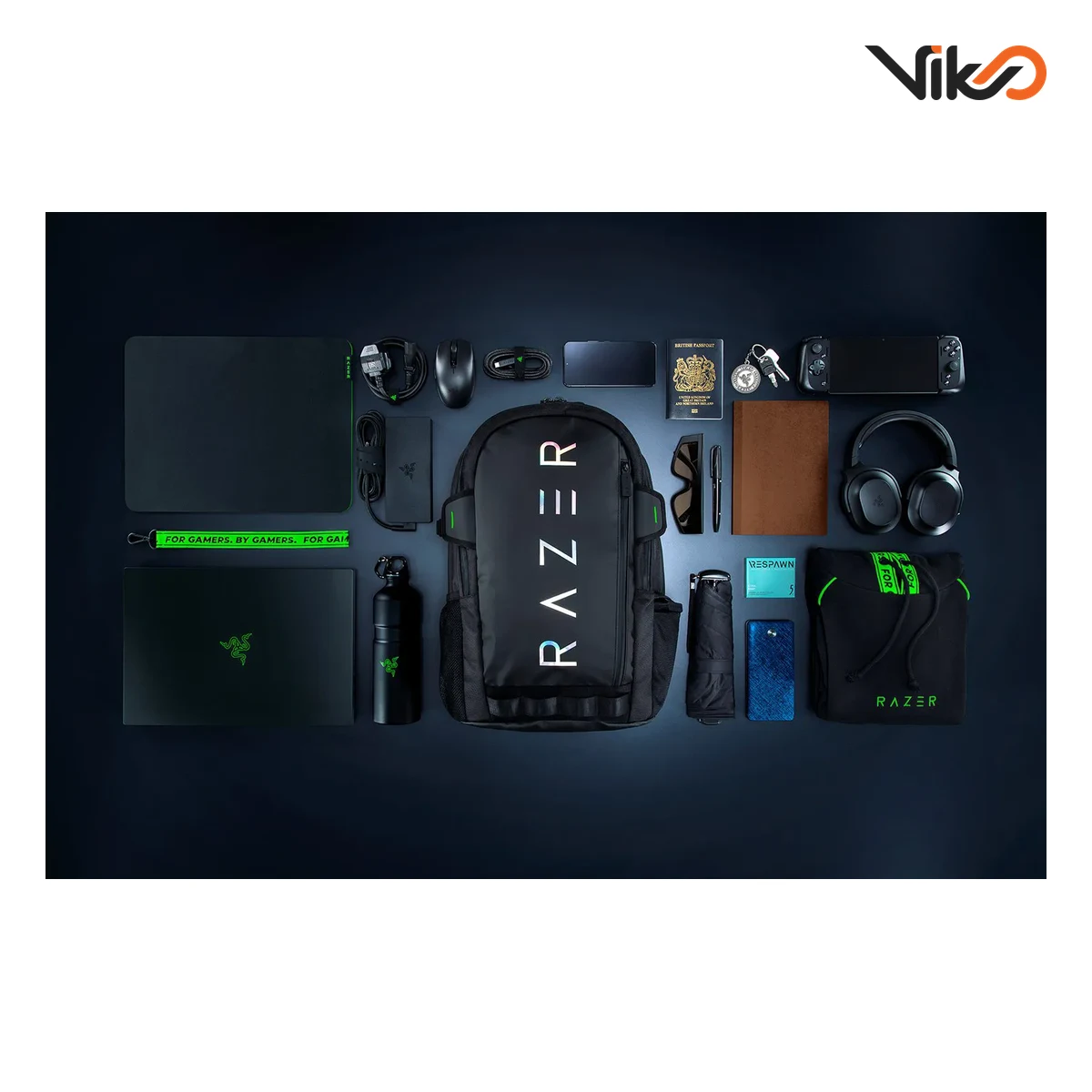 کوله پشتی ریزر مدل Rogue V3 مناسب برای لپ تاپ تا 15.6 اینچ