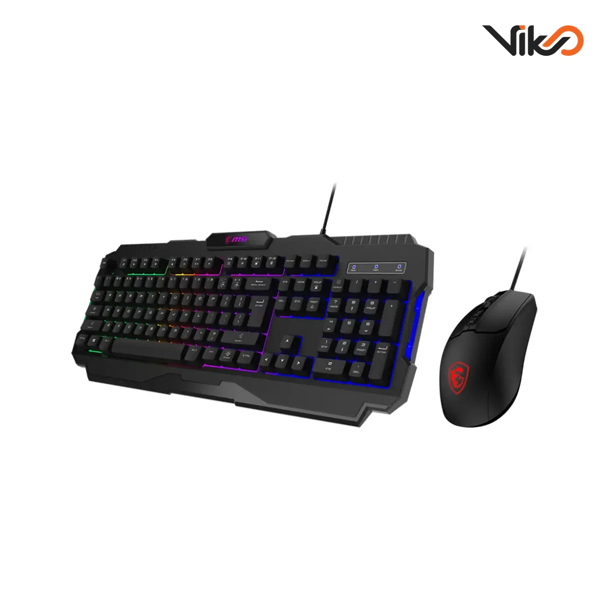 ماوس و کیبورد گیمینگ ام اس آی مدل FORGE GK100 COMBO