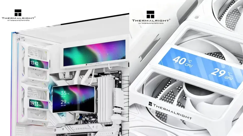 Thermalright نمایشگر LCD را روی فن کیس آورد؛ نمایشگر 3.69 اینچی برای فن‌های 120 میلی‌متری