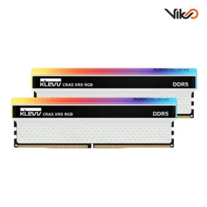 رم کامپیوتر DDR5 دو کاناله کلو مدل CRAS XR5 White RGB